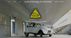 Desktop Screenshot of club2cv-dyaneportugal.pt